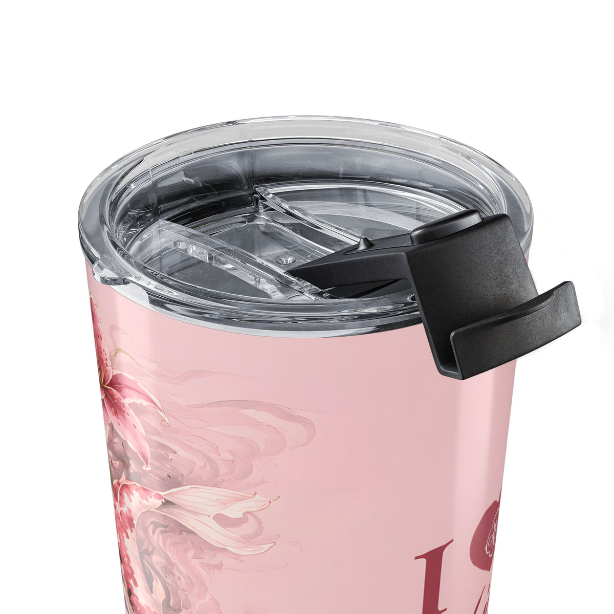 Pink Koi and Lilies 20oz Tumbler