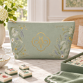 Sage Green Wildflowers Tile Bag