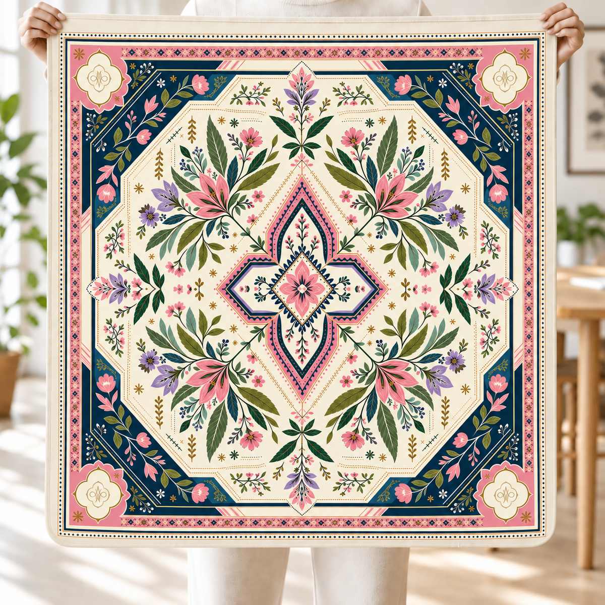 The Lily Court Mahjong Mat