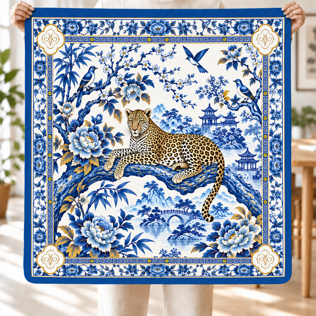 The Blossom Overlook Mahjong Mat