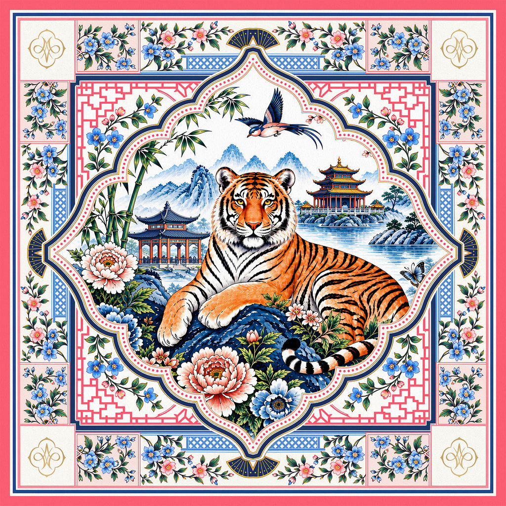 The Bamboo Retreat Mahjong Mat