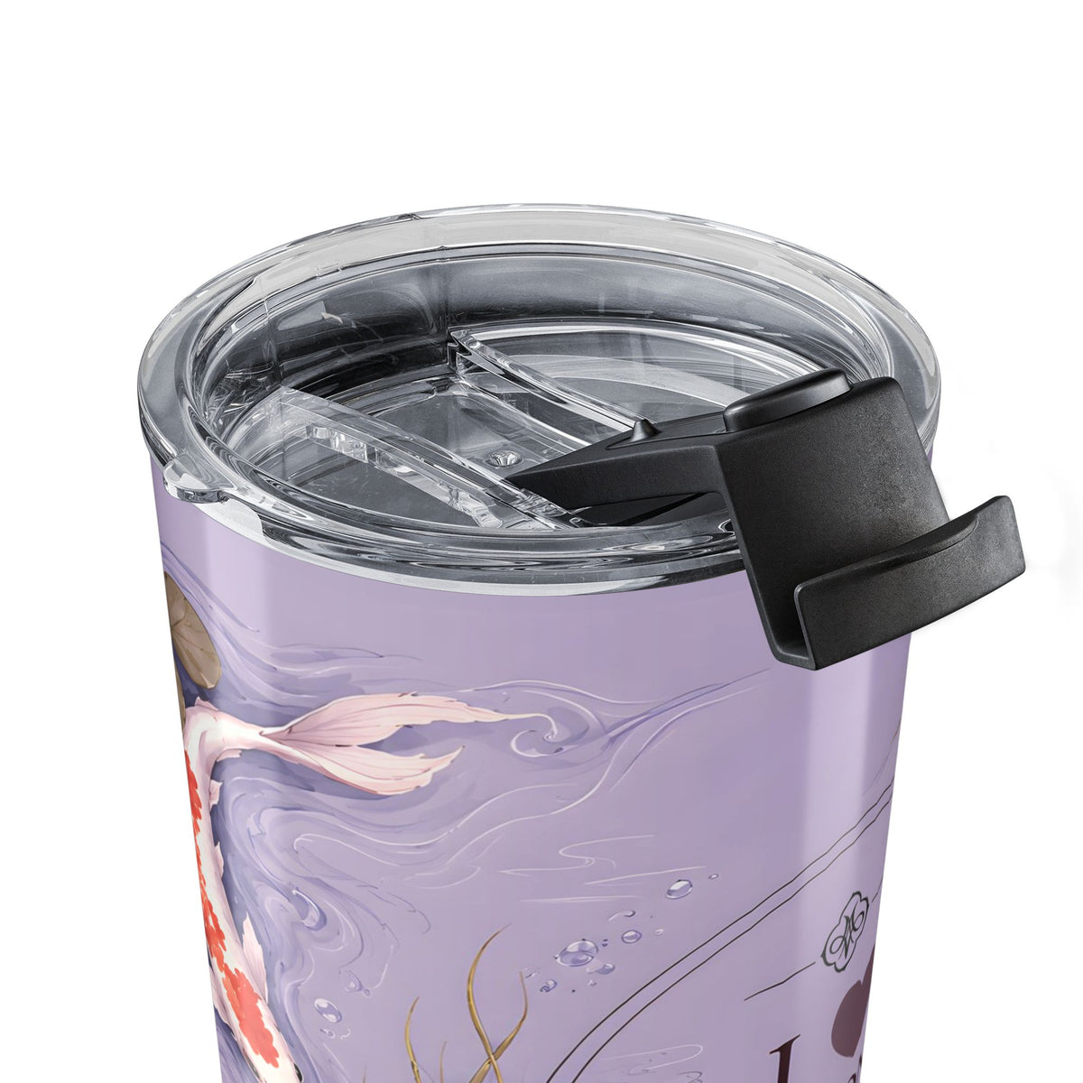 Lavender Koi and Lilies 20oz Tumbler