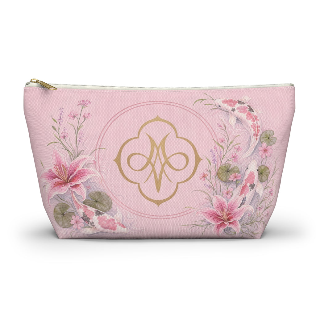 Pink Koi & Lilies Tile Bag