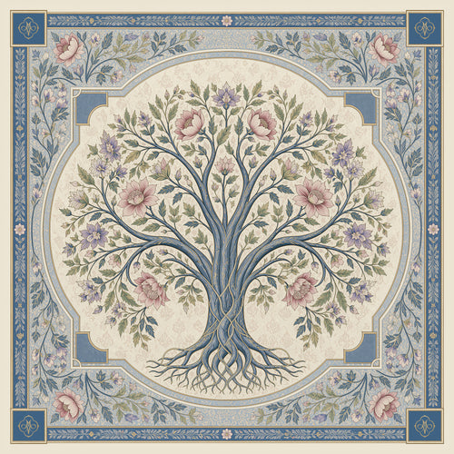 Celtic Tree of Life Mahjong Mat
